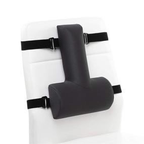 img 4 attached to Enhanced Ergonomic Back Support Cushion with OPTP Thoracic Lumbar Design - Alleviates Upper/Lower Back Pain, Promotes Good Sitting Posture - Ideal for Desk Chairs, Car Seats, and Airplanes