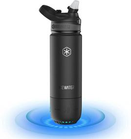 img 4 attached to 🔊 Icewater 3-in-1 Smart Water Bottle: Hydration Reminder + Bluetooth Speaker Combo for a Refreshing Twist!