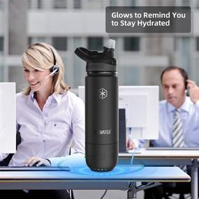 img 3 attached to 🔊 Icewater 3-in-1 Smart Water Bottle: Hydration Reminder + Bluetooth Speaker Combo for a Refreshing Twist!