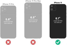 img 3 attached to Protect Your iPhone 11 with the OtterBox Symmetry Clear Series Case - Clear