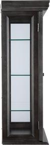 img 2 attached to 🖼️ Elegant Ebony Black Country Tuscan Wall Curio Cabinet by Design Toscano: Showcasing Distinctive Style