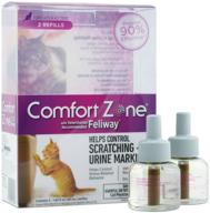 🐱 2-pack feliway diffuser refills for cats and kittens - enhanced comfort zone logo