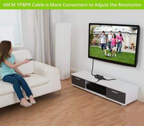 img 3 attached to Конвертер-скейлер HDMI в компонентный сигнал с кабелем YPbPr 1080P - полное решение для преобразования видео с HDMI в YPbPr.