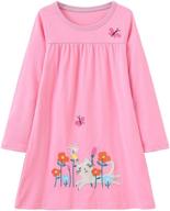 🦄 girls' clothing and dresses - crewneck sleeve christmas unicorn 160 pink logo