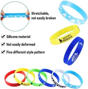 img 2 attached to Inspired Silicone Bracelet Wristbands Birthday