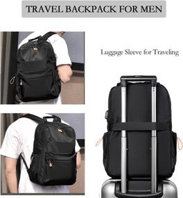 img 2 attached to Lightweight Camping Backpacks by SIXVONA - Ideal Bookbag for Outdoor Adventures