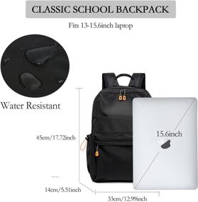 img 3 attached to Lightweight Camping Backpacks by SIXVONA - Ideal Bookbag for Outdoor Adventures