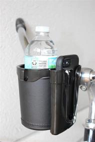 img 2 attached to 🚲 BikeCupHolder: Ultimate Combo for Beach Cruiser & Commuter Bike - Cell Phone, Keys, and More!