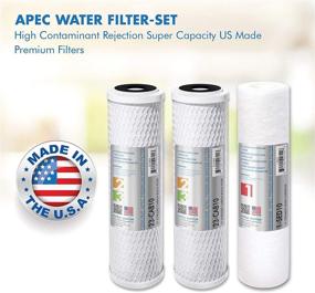 img 3 attached to 💧 APEC FILTER SET: Enhance Water Purity with Premium Replacement Pre Filter