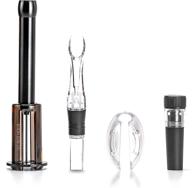 🍷 cork genius wine opener set (4-piece): premium stainless steel accessories for effortless wine opening and preservation логотип