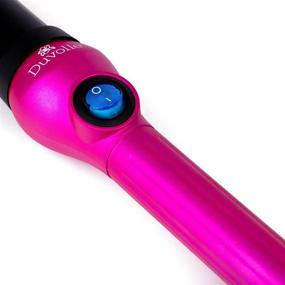 img 3 attached to 💁 Прекрасные локоны освобождены: Подлинная серия Desire 32 мм от Duvolle Curling Wand