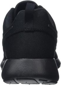 img 2 attached to 👟 Nike Roshe Athletic Shoes for Girls in Black with Metallic Silver Accents