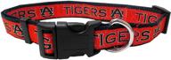 🐯 auburn tigers collar by pets first: the ultimate pet accessory for auburn fans логотип