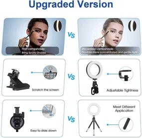 img 2 attached to 💡 Enhance Your Video Conferences with the Portable Video Conference Lighting Kit and Ring Light for Computer and Laptop, Perfect for Remote Working