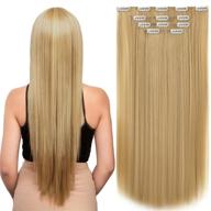 merryna extensions pieces straight synthetic logo