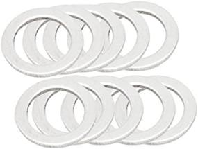 img 4 attached to 🔩 Bolt Motorcycle Hardware M10 x 14.5mm Banjo Bolt Crush Washer (Pack of 10), DPWM10.145-10