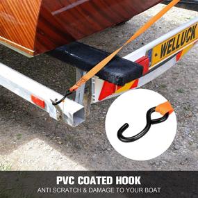 img 2 attached to WELLUCK Trailer Transom Retractable Anti Scratch