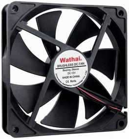 img 4 attached to Wathai 140mm Case Fan: 🌀 High-Performance 12V DC Brushless Cooling Fan 140x25mm