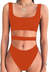 img 1 attached to 🔥 BEAGIMEG Women's Sexy Cut Out Sleeveless Bodysuit: Perfect for Party and Clubwear!