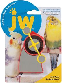 img 2 attached to 🎡 Enhance Your Small Bird's Playtime with the JW Pet Activitoy Roulette Wheel - Colors Vary