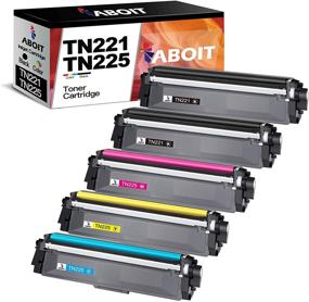 img 4 attached to 🖨️ 5 Pack ABOIT TN221 TN225 Compatible Toner Cartridge Replacement for Brother HL-3140CW HL-3170CDW HL-3180 MFC-9130CW MFC-9330CDW MFC-9340CDW Printer Tray