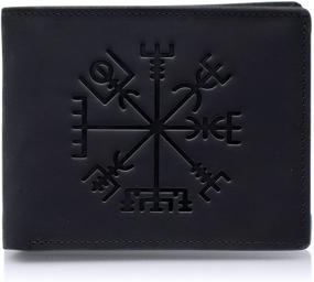 img 4 attached to Genuine Crazy Horse Leather Wallet