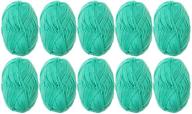 🧶 high-quality knit picks brava sport 100% acrylic yarn - 10 skeins (tranquil) for creative knitting projects logo