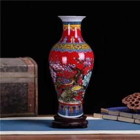 img 2 attached to Ufengke Jingdezhen Fishtail Handmade Decorative Home Decor