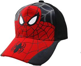 img 1 attached to 🧢 UniqueTJ Boys Spiderman Baseball Cap - Perfect Gift for Kids, Youth, Guys, Children, and Toddlers