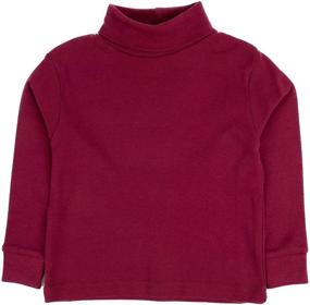 img 2 attached to 👦 Trendy and Comfortable Leveret Boys Turtleneck: Perfect for Any Occasion