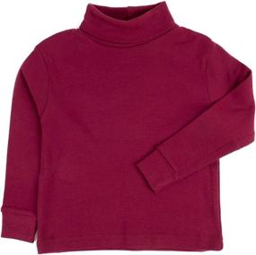 img 1 attached to 👦 Trendy and Comfortable Leveret Boys Turtleneck: Perfect for Any Occasion