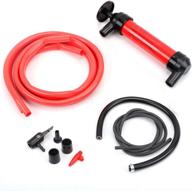 🔥 efficient multi-use siphon fuel transfer pump kit for gas, oil, and liquids by horusdy logo