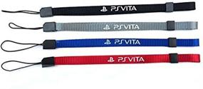 img 1 attached to High-Quality Wrist Strap Lanyard String Set for Sony PlayStation PS Vita Psvita PSV 1000 2000 - Pack of 4