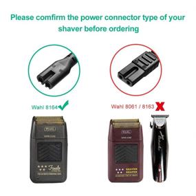 img 1 attached to 🔌 BENSN 4V Wahl Charger for Magic Clipper Cordless Models: 8148, 8164, 8591, 8504, 1919 100 Year Hair Clipper, and 5-Star Magic Clip Trimmer