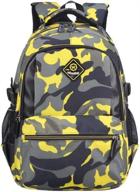 🎒 camouflage backpack for elementary students by adanina logo