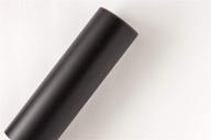 🖤 matte oracal 631 removable vinyl roll- compatible with all vinyl cutters - black - 12"x15' logo