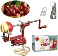 apple peeler slicer stainless suction logo