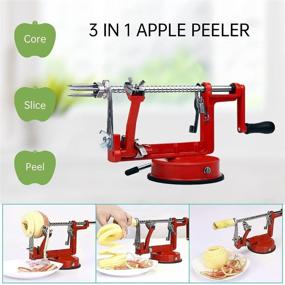 img 3 attached to Apple Peeler Slicer Stainless Suction