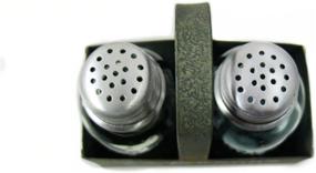 img 2 attached to 🧂 Convenient Mason's Jars Box Salt and Pepper Caddy - Organize Your Seasonings with Style!