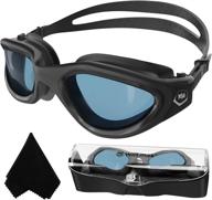 π polarized swim goggles for men women adults teenagers - anti-fog uv protection, no leakage, clear vision logo