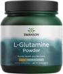 swanson amino ajipure l glutamine powder logo