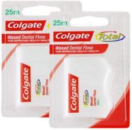 colgate total dental floss - value pack of 2 for optimal oral care logo