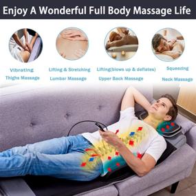 img 2 attached to 🛏️ Comrelax Full Body Massage Mat: Ultimate Pain Relief and Relaxation at Home, Office or Sofa Bed