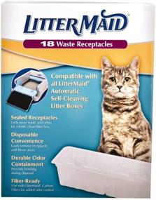 img 2 attached to 🚮 Convenient LitterMaid Disposable Waste Receptacles - 18-Count Pack