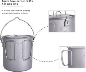 img 1 attached to Boundless Voyage Titanium Collapsible Ultralight