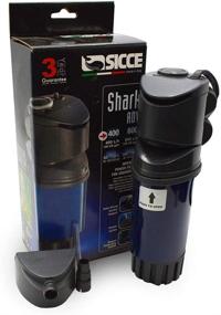 img 2 attached to 🐟 SICCE Shark ADV 400 Internal Filter: Perfect for Freshwater and Saltwater Tanks - 106 GPH