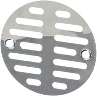 💧 lasco 03-1247 3-1/2-inch chrome plated shower drain grate with dual screws: efficiency at its finest logo
