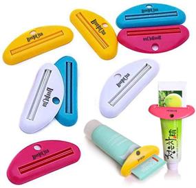 img 4 attached to 💖 Efficient and Colorful LOVEINUSA Toothpaste Tube Squeezer Dispenser - 4 Pack