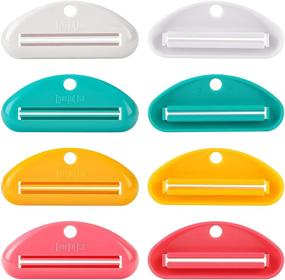 img 2 attached to 💖 Efficient and Colorful LOVEINUSA Toothpaste Tube Squeezer Dispenser - 4 Pack