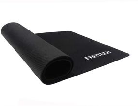 img 2 attached to 🖱️ Black Large Extended Gaming Mouse Pad Mat, Comfortable Mousepad for Computer Laptop & PC